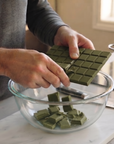 Cobertura de Chocolate Blanco con Matcha