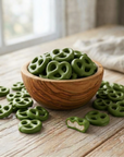 Pretzel Cubierto de Chocolate Blanco y Matcha