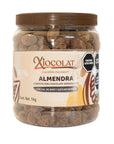 Almendra con Chocolate Semi Amargo con Sal de Mar y Azúcar Morena