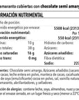 Nuez Amaranto con Chocolate Semi Amargo 55% Cacao