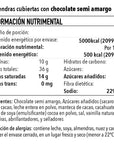 Almendra con Chocolate Semi Amargo 55% Cacao