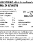 Malvavisco Mediano con Chocolate de Leche