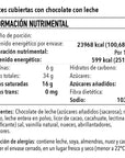 Nuez Mitad con Chocolate de Leche