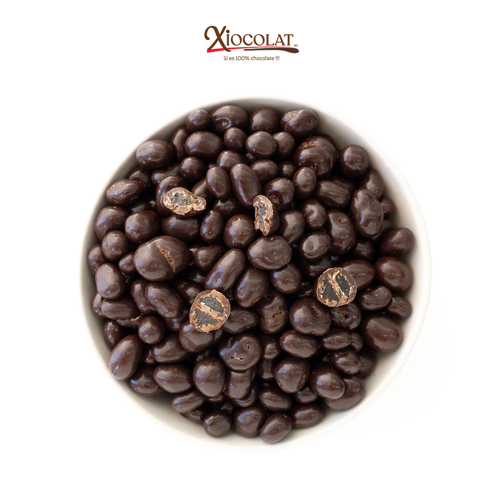 Pasas con Chocolate Semi Amargo 55% Cacao