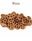 Pretzel con Chocolate de Leche