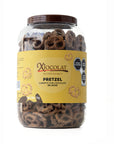 Pretzel con Chocolate de Leche
