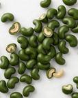 Nuez de la India Cubierta de Chocolate Blanco y Matcha