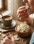 Pretzel con Chocolate Blanco