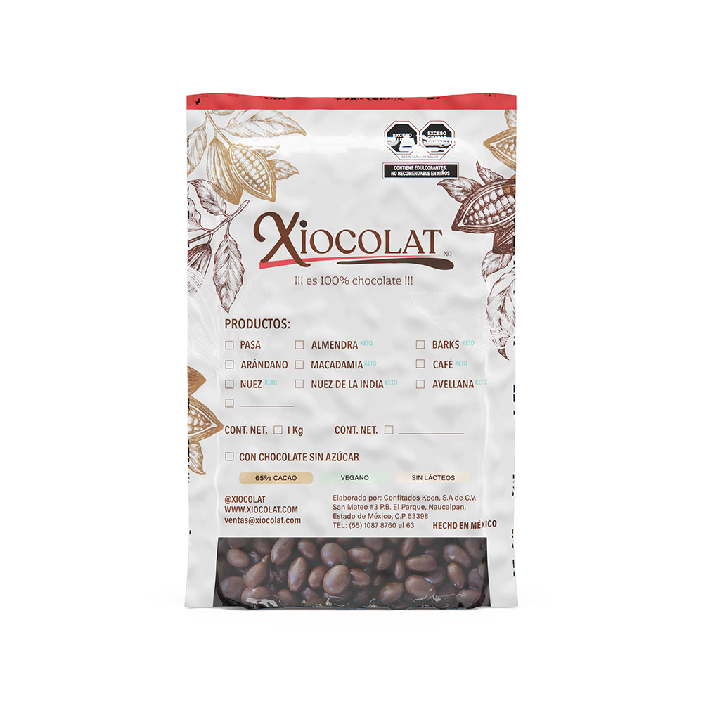 Almendra con Chocolate Sin Azúcar
