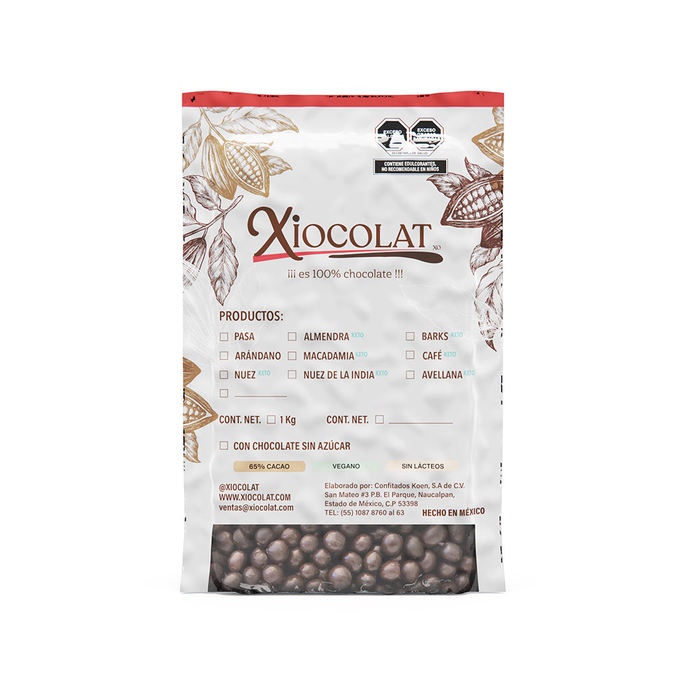 Avellana con Chocolate Sin Azúcar