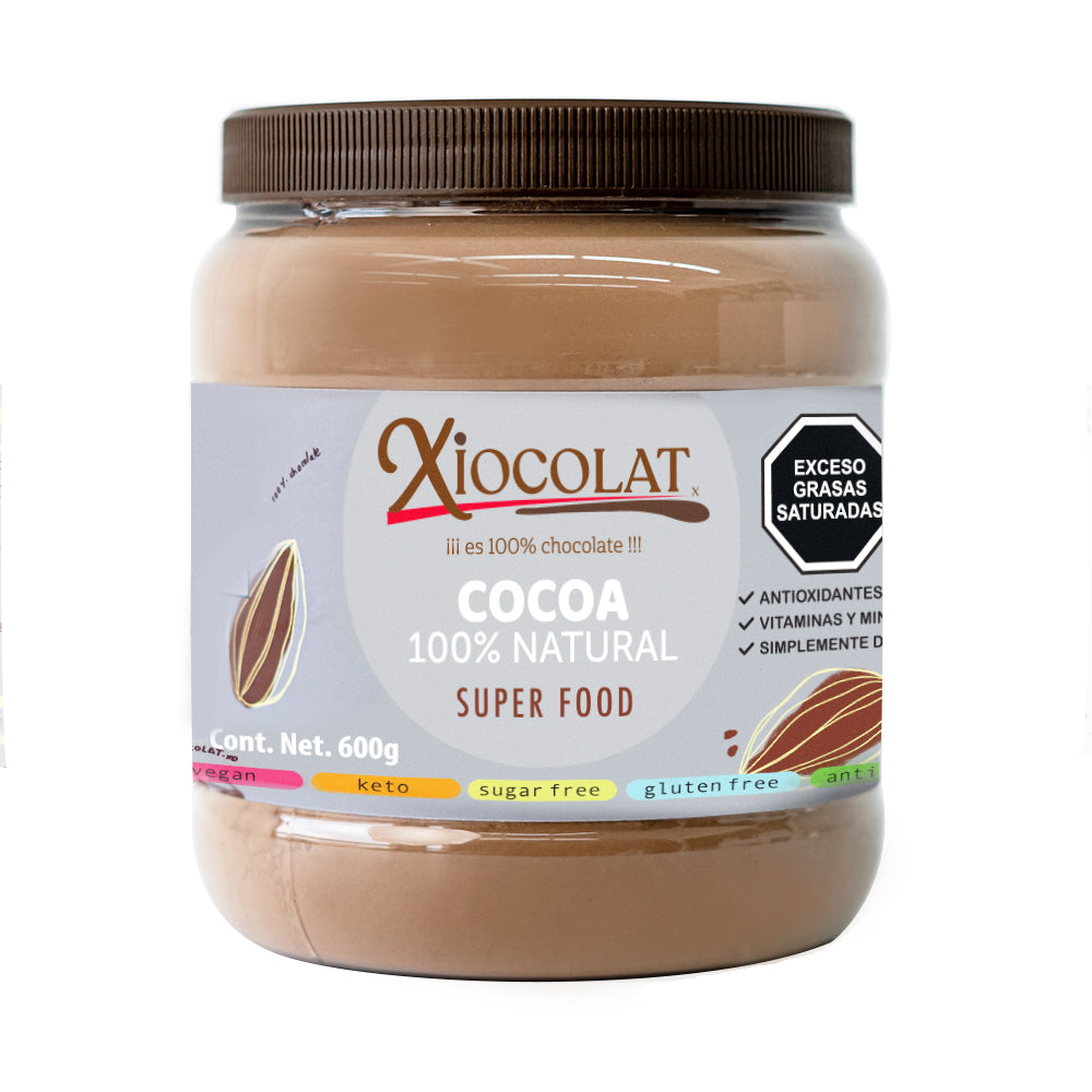 Cocoa en polvo 100 Natural XIOCOLAT